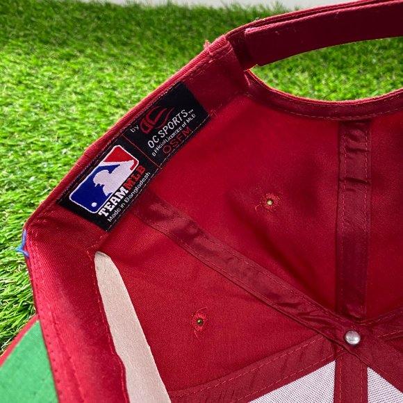 Retro Philadelphia Phillies MLB Velcroback Hat! OSFA + NWOT! - Picture 5 of 6